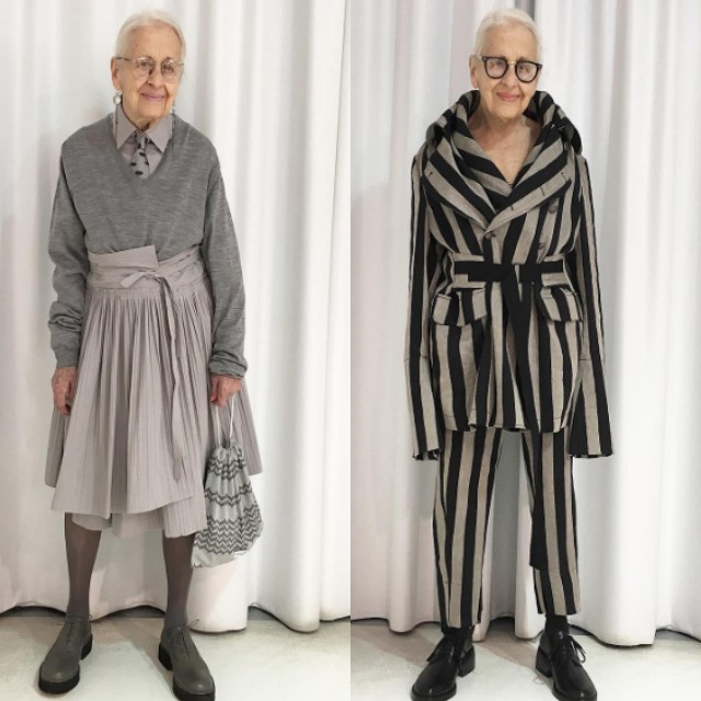 Chi è Erni, modella a 95 anni