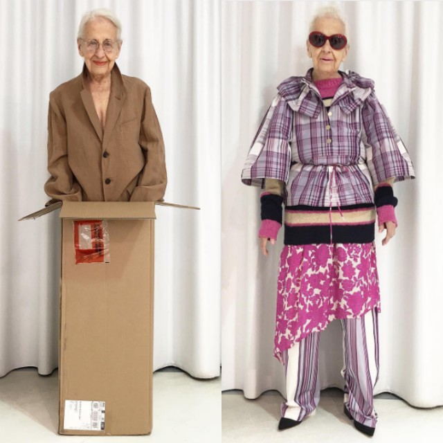 Chi è Erni, modella a 95 anni