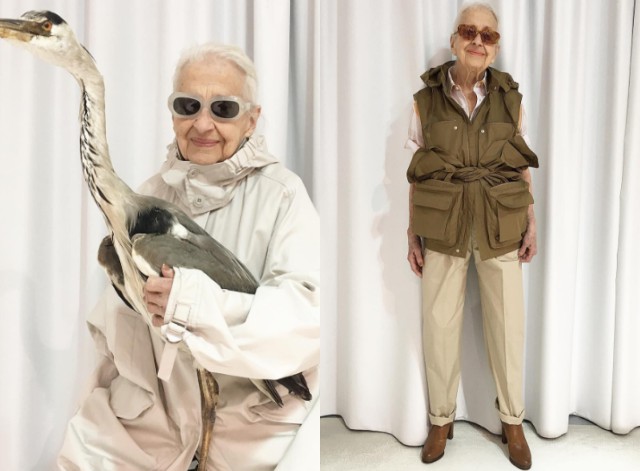 Chi è Erni, modella a 95 anni