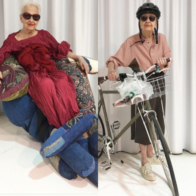 Chi è Erni, modella a 95 anni