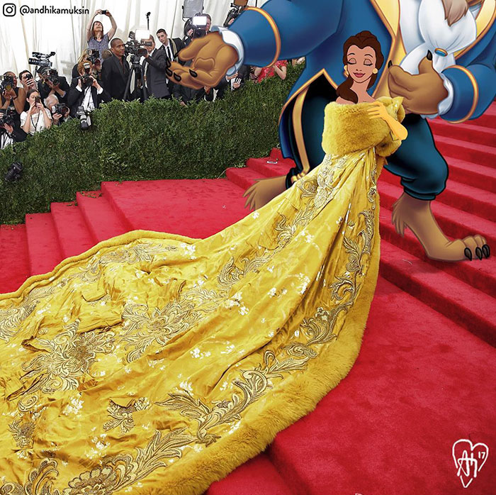 Se le principesse e i principi Disney fossero delle star di oggi
