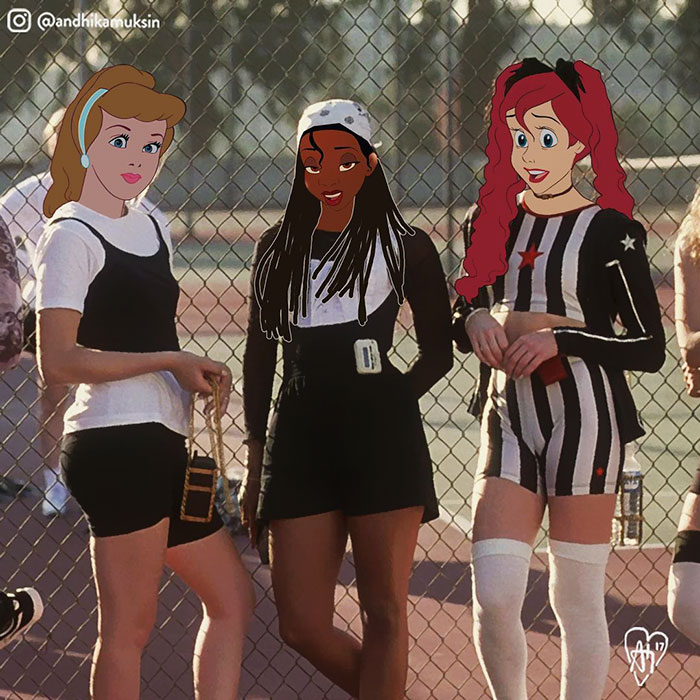 Se le principesse e i principi Disney fossero delle star di oggi