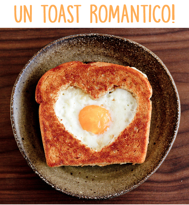 23 romantici modi per dire "Ti amo" con il cibo