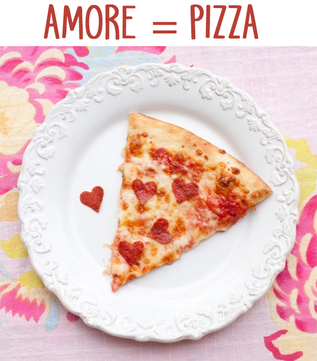 23 romantici modi per dire "Ti amo" con il cibo