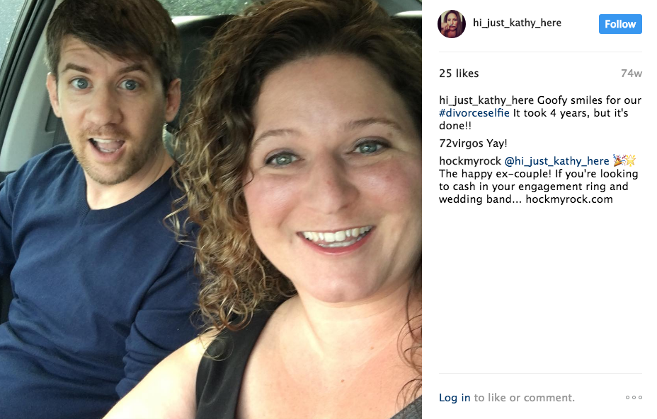 Dirsi addio non è mai stato così... Bello: ecco i #divorceselfie di 13 coppie
