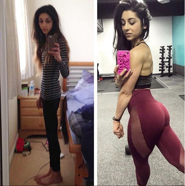 Rinascere: 12 foto prima e dopo l'anoressia