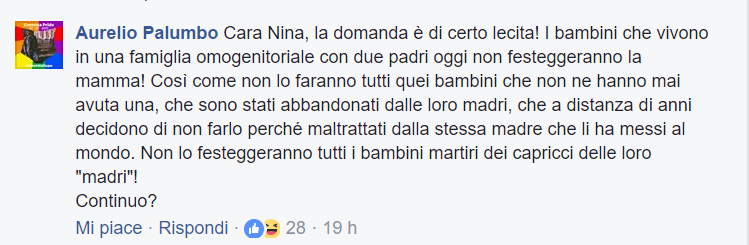 E i figli dei gay? Quei post choc di Sgarbi e Nina Moric sulla Festa della Mamma