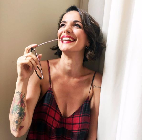 Andrea Delogu e quello scatto per ricordare che social e tv non sono la realtà