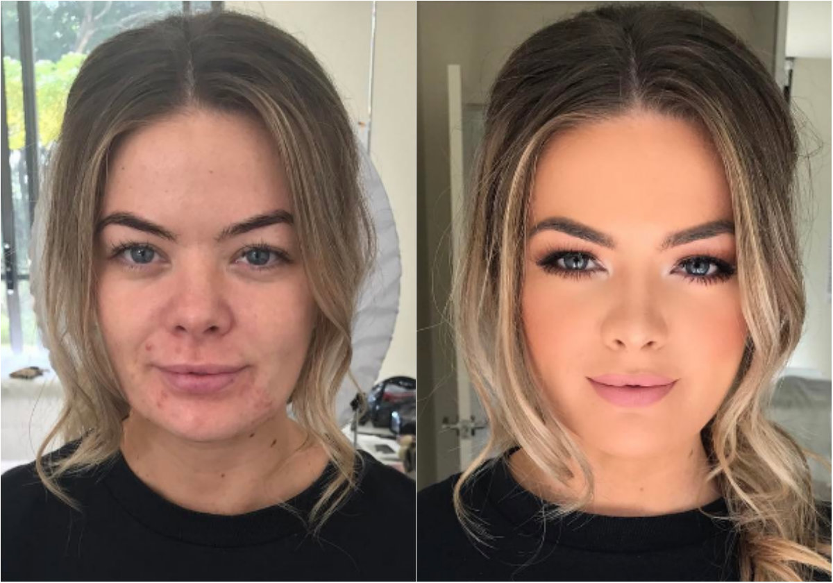 15 donne che cambiano completamente con il trucco (senza photoshop!)