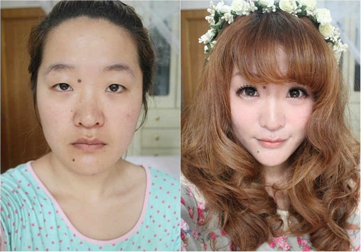 15 donne che cambiano completamente con il trucco (senza photoshop!)