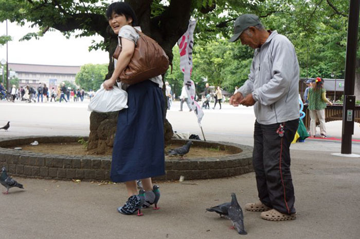 Tutti pazzi per le scarpe piccione con il tacco