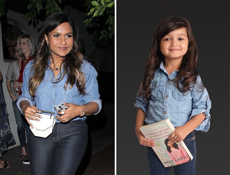 Questa bimba di 3 anni ricrea le foto di donne forti famose