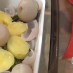 Insalata di fagiolini, patate e cipolle