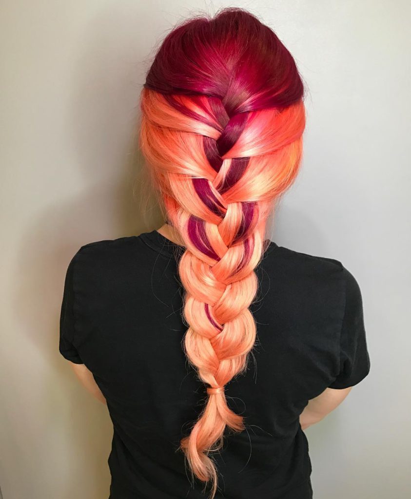 Tangerine è il colore capelli dell'estate