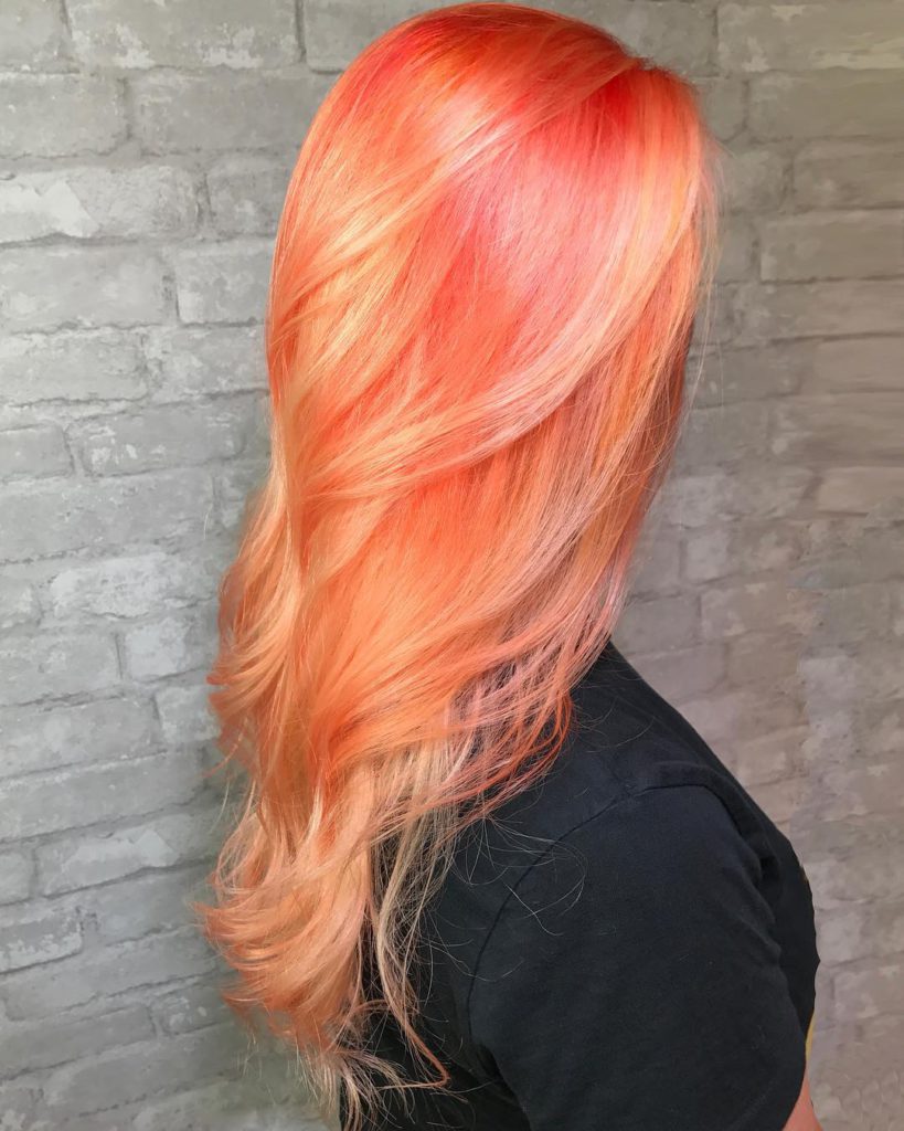 Tangerine è il colore capelli dell'estate