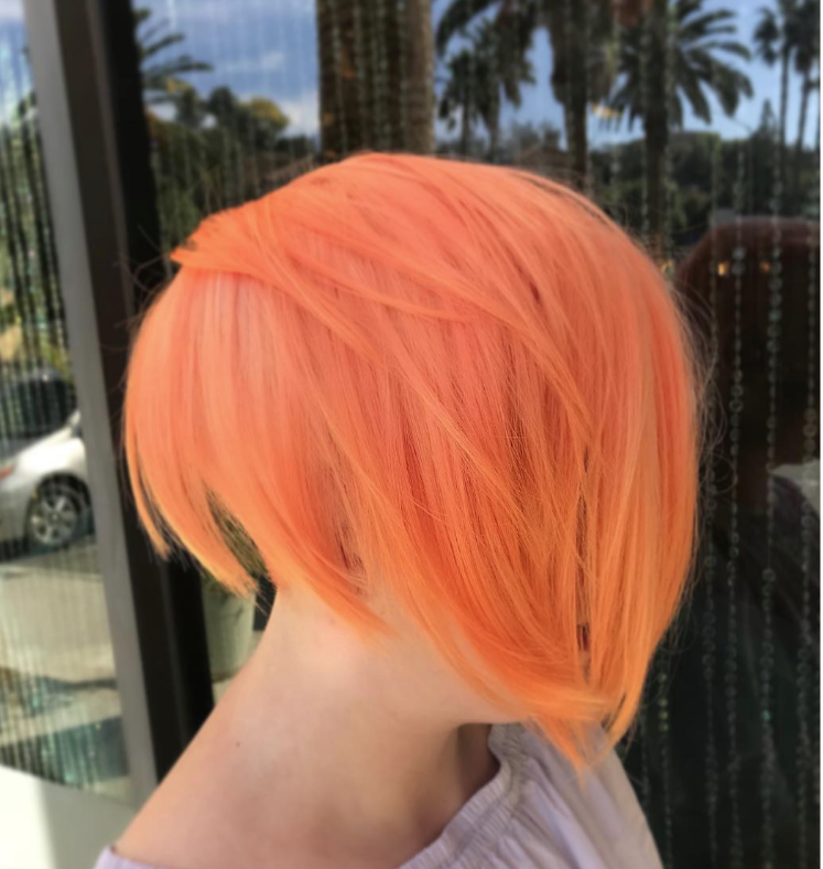 Tangerine è il colore capelli dell'estate