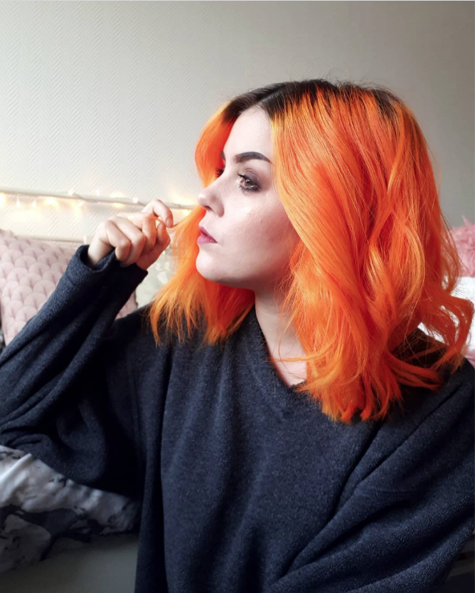 Tangerine è il colore capelli dell'estate