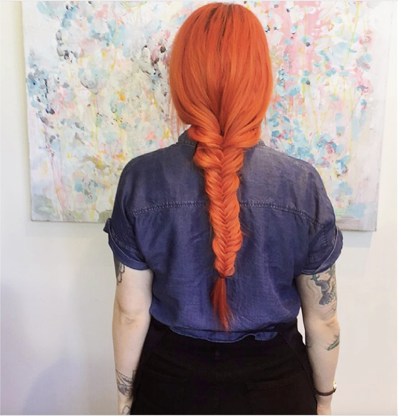 Tangerine è il colore capelli dell'estate