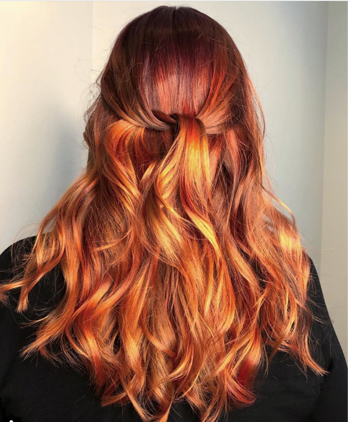 Tangerine è il colore capelli dell'estate