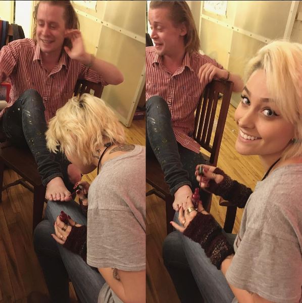 Quel tatuaggio gemello per la figlia di Michael Jackson e l'ex bimbo di "Mamma ho perso l'aereo"