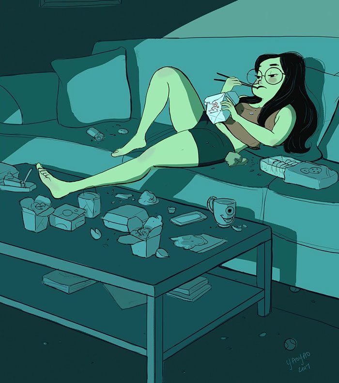 32 immagini che mostrano la bellezza di vivere da sola