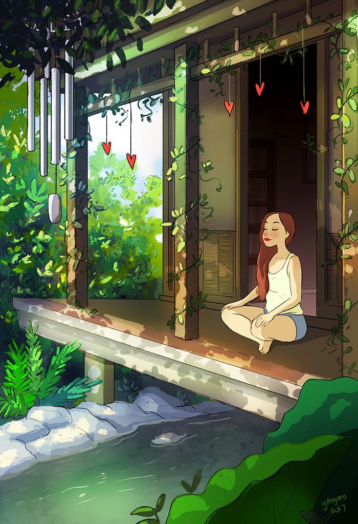32 immagini che mostrano la bellezza di vivere da sola