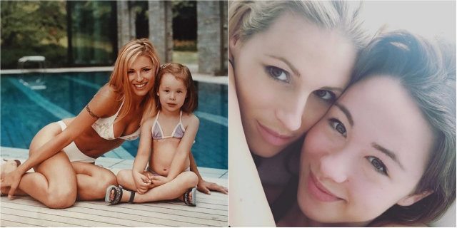 Michelle e Aurora: 20 anni di tenerezze e complicità tra mamma e figlia Michelle e Aurora: 20 anni di tenerezze e complicità tra mamma e figlia