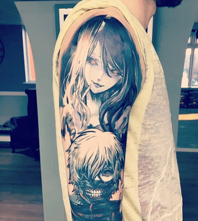 35 bellissimi tatuaggi ispirati ai manga giapponesi