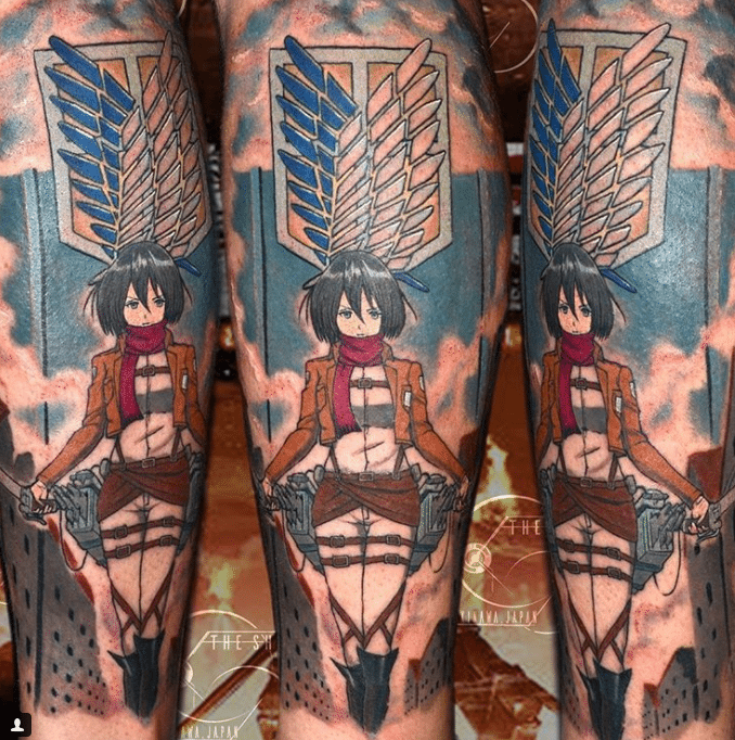 35 bellissimi tatuaggi ispirati ai manga giapponesi
