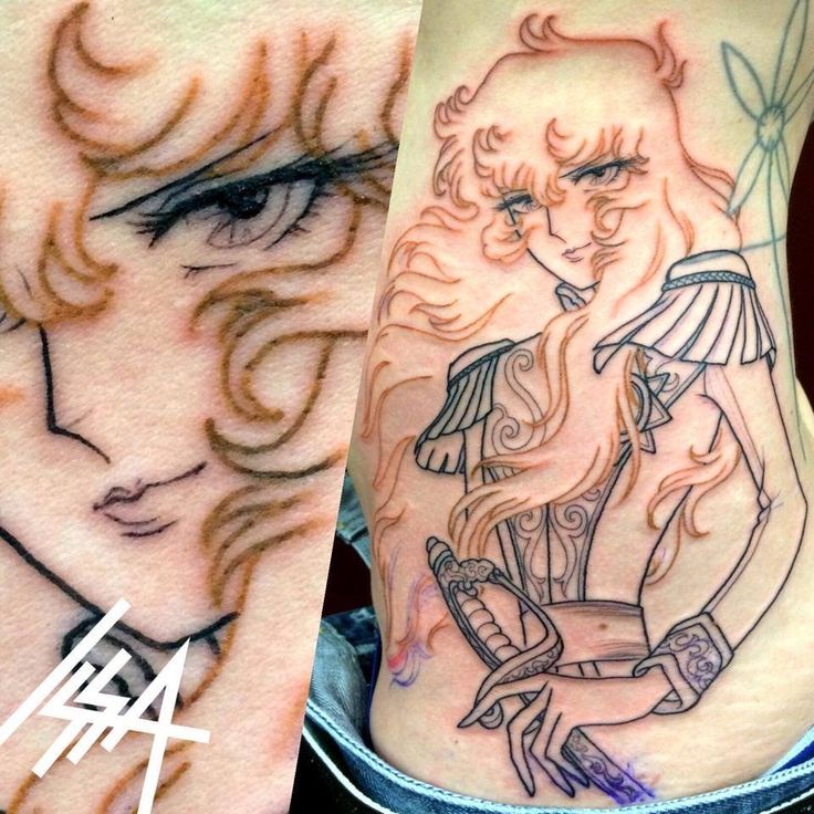 35 bellissimi tatuaggi ispirati ai manga giapponesi