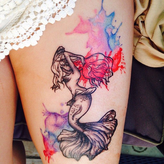 35 tatuaggi bellissimi per chi si sente una sirenetta