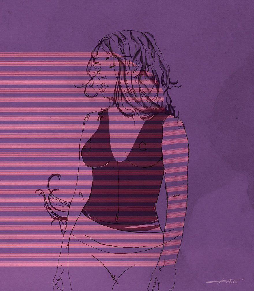 "Vi disegno cosa significa vivere con una malattia degenerativa rara"