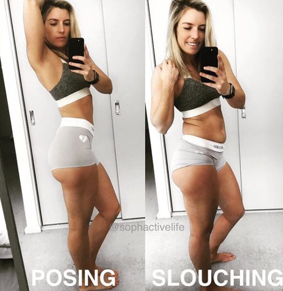 "Questo è il mio sedere. E anche quest'altro": il messaggio della fitness blogger Sophie Allen