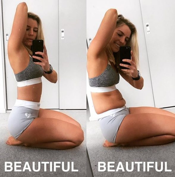 "Questo è il mio sedere. E anche quest'altro": il messaggio della fitness blogger Sophie Allen