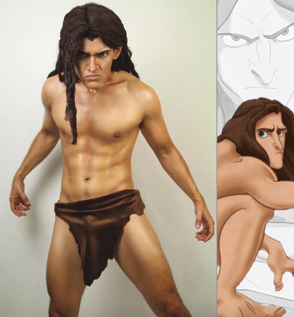 Jonathan, il ragazzo che si trasforma nei principi Disney e non solo
