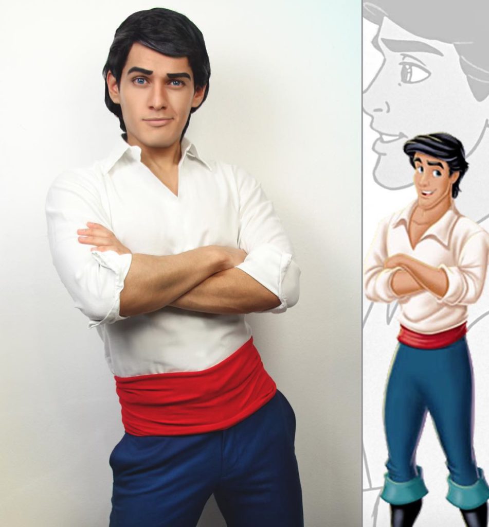 Jonathan, il ragazzo che si trasforma nei principi Disney e non solo