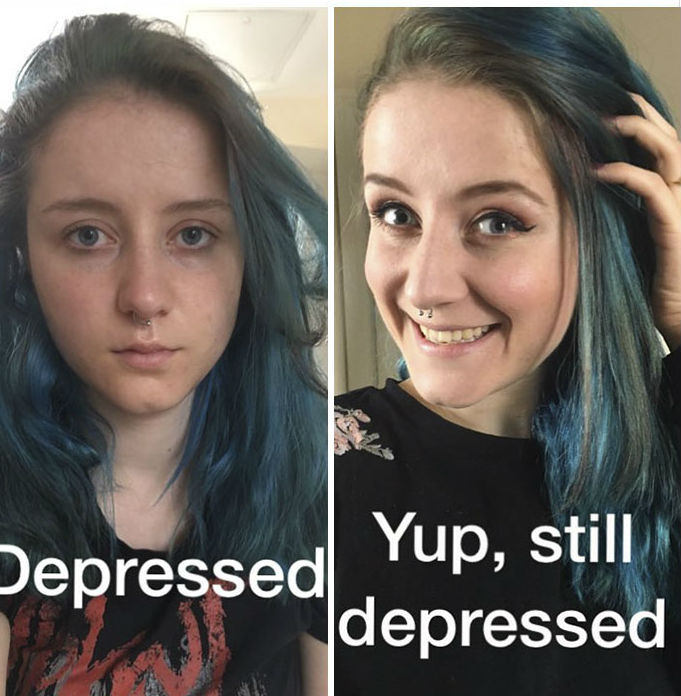 Queste 20 immagini dimostrano che la depressione non ha faccia