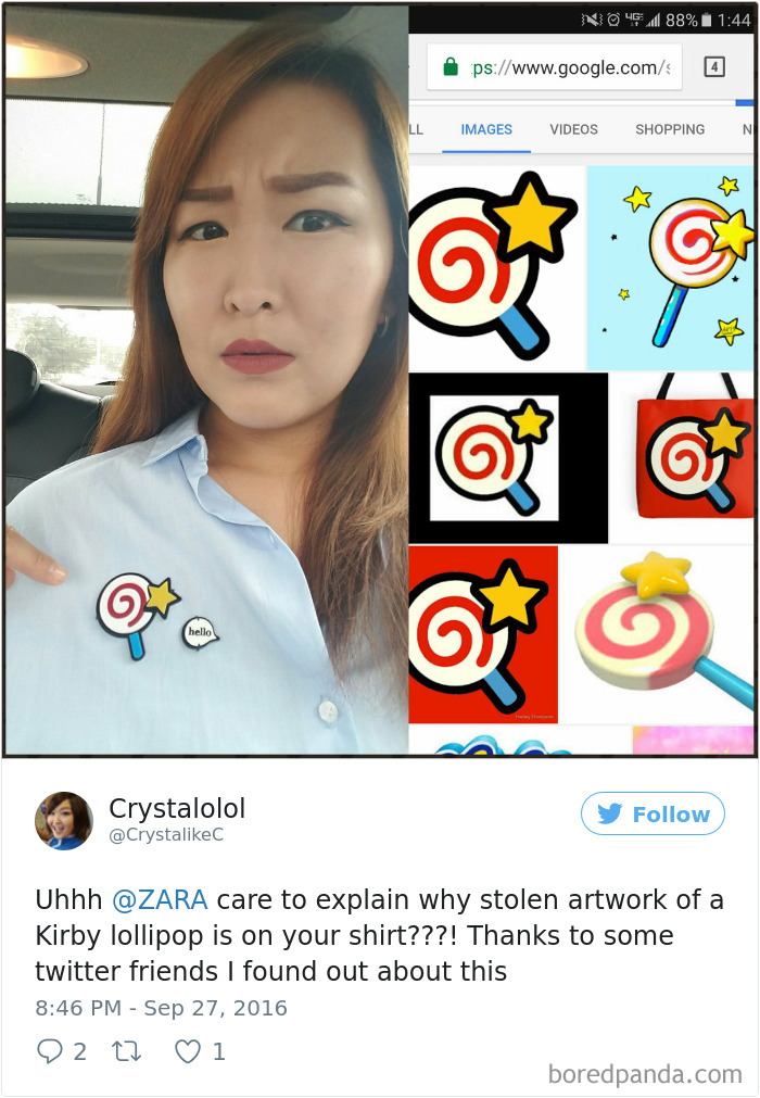 Da Zara a Bershka: 15 aziende accusate di plagio