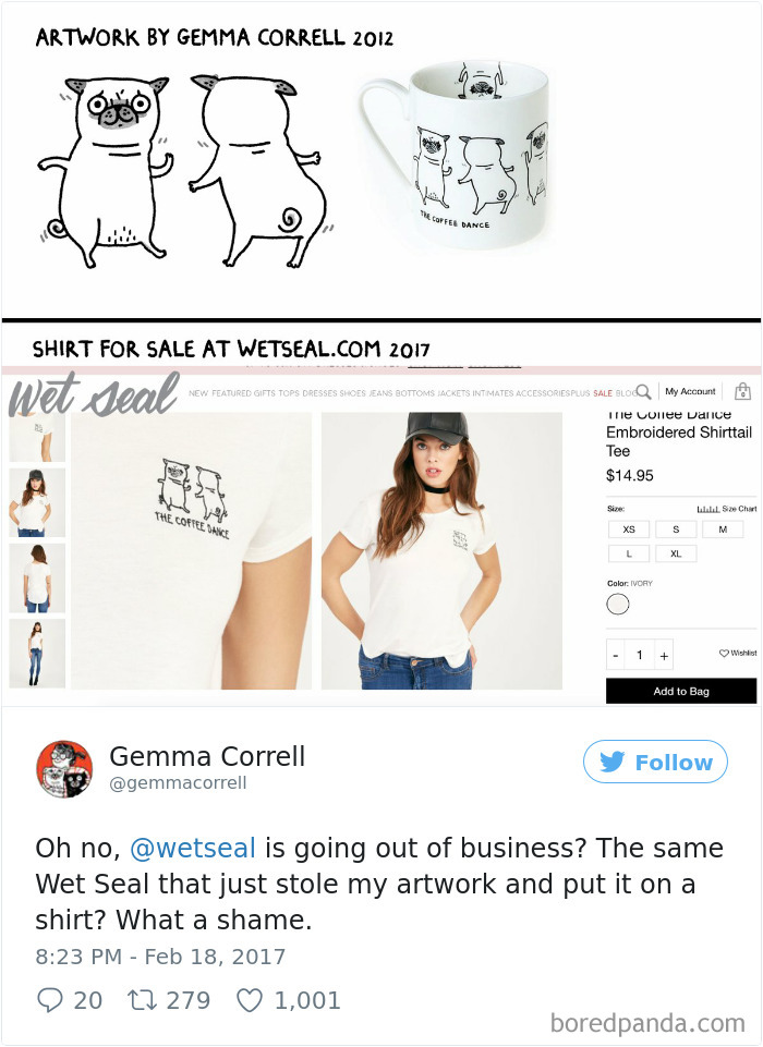 Da Zara a Bershka: 15 aziende accusate di plagio
