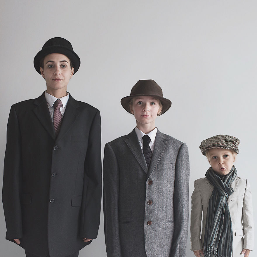 20 bellissime foto di famiglia di una mamma con le sue figlie