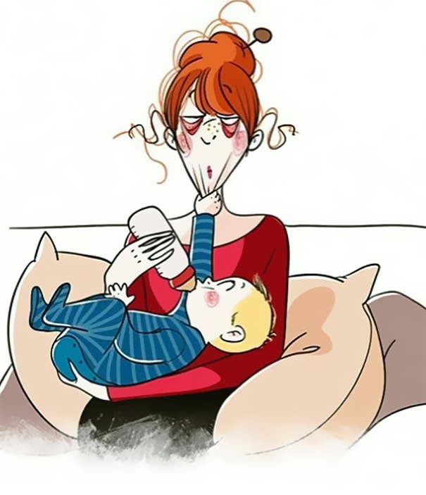 Tutta la verità sull'essere mamma in 25 immagini