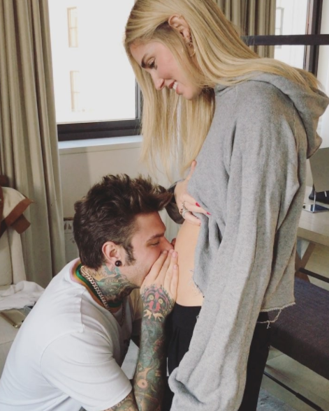 Ferragni e Fedez, baby raviolo in arrivo