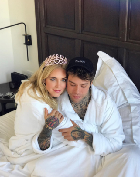 Ferragni e Fedez, baby raviolo in arrivo