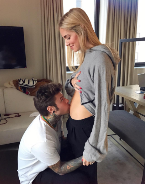 Ferragni e Fedez, baby raviolo in arrivo