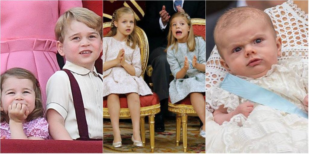Piccole principesse e piccoli principi crescono: i baby reali nel mondo