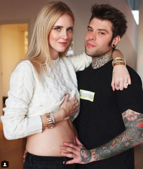 Ferragni e Fedez, baby raviolo in arrivo
