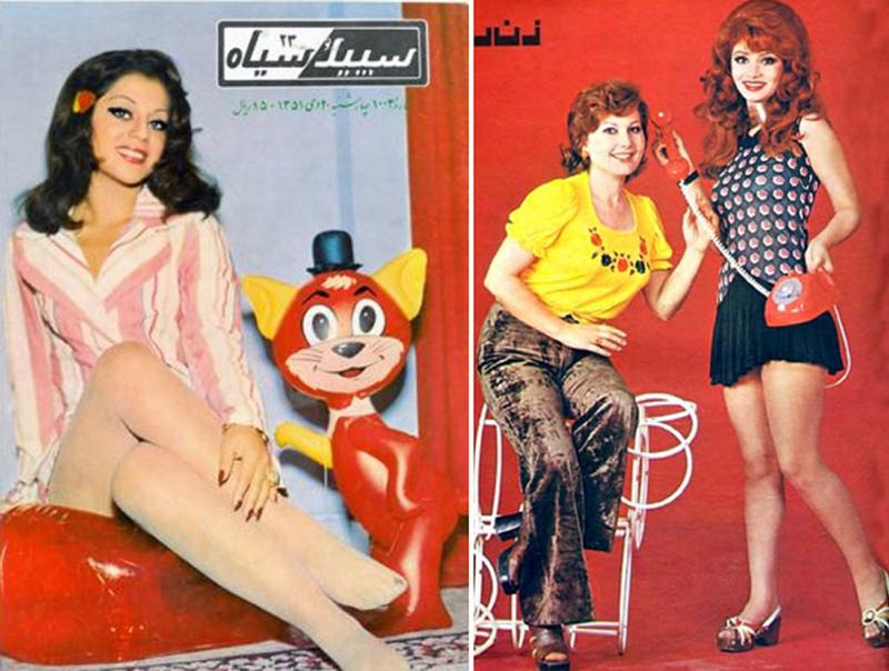 La vita trasgressiva delle donne in Iran prima della rivoluzione islamica