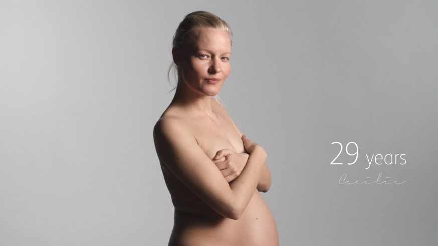 Un'intera vita (e la bellezza senza filtri di una donna) in 60 secondi