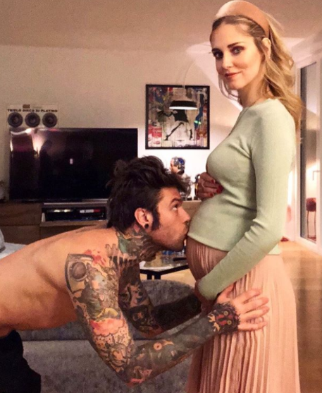 Ferragni e Fedez, baby raviolo in arrivo