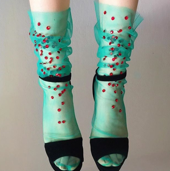 Tulle socks: i 15 calzini in tulle più belli per la primavera 2018